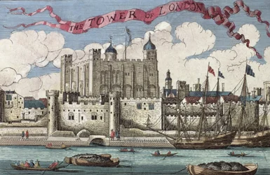 Torre de Londres vista desde el río Támesis
